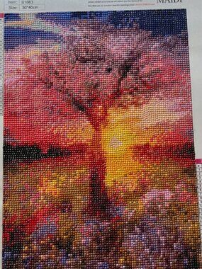 Diamond Painting Finished Completed 3D Wall Art 30x40 cm Scenic Diamond Art